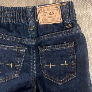 Unisex Like new!!! Polo 12 months jeans
